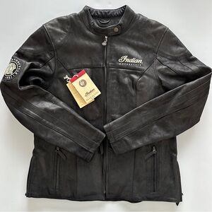 Women's Indian Motorcycle Leather Effie Jacket, NEW